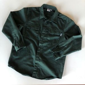 Forest green Carhartt work shirt, like new